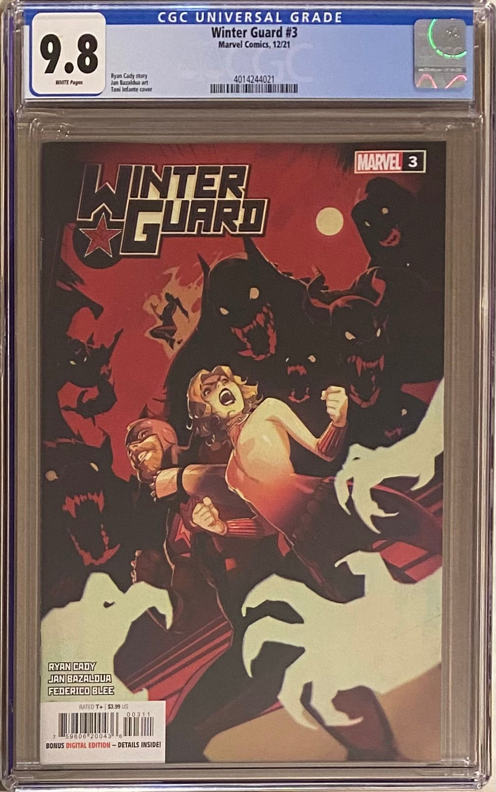 Winter Guard #3 CGC 9.8