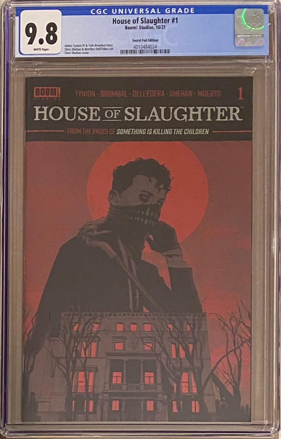 House of Slaughter #1 1:10 Red Foil Retailer Incentive Variant CGC 9.8