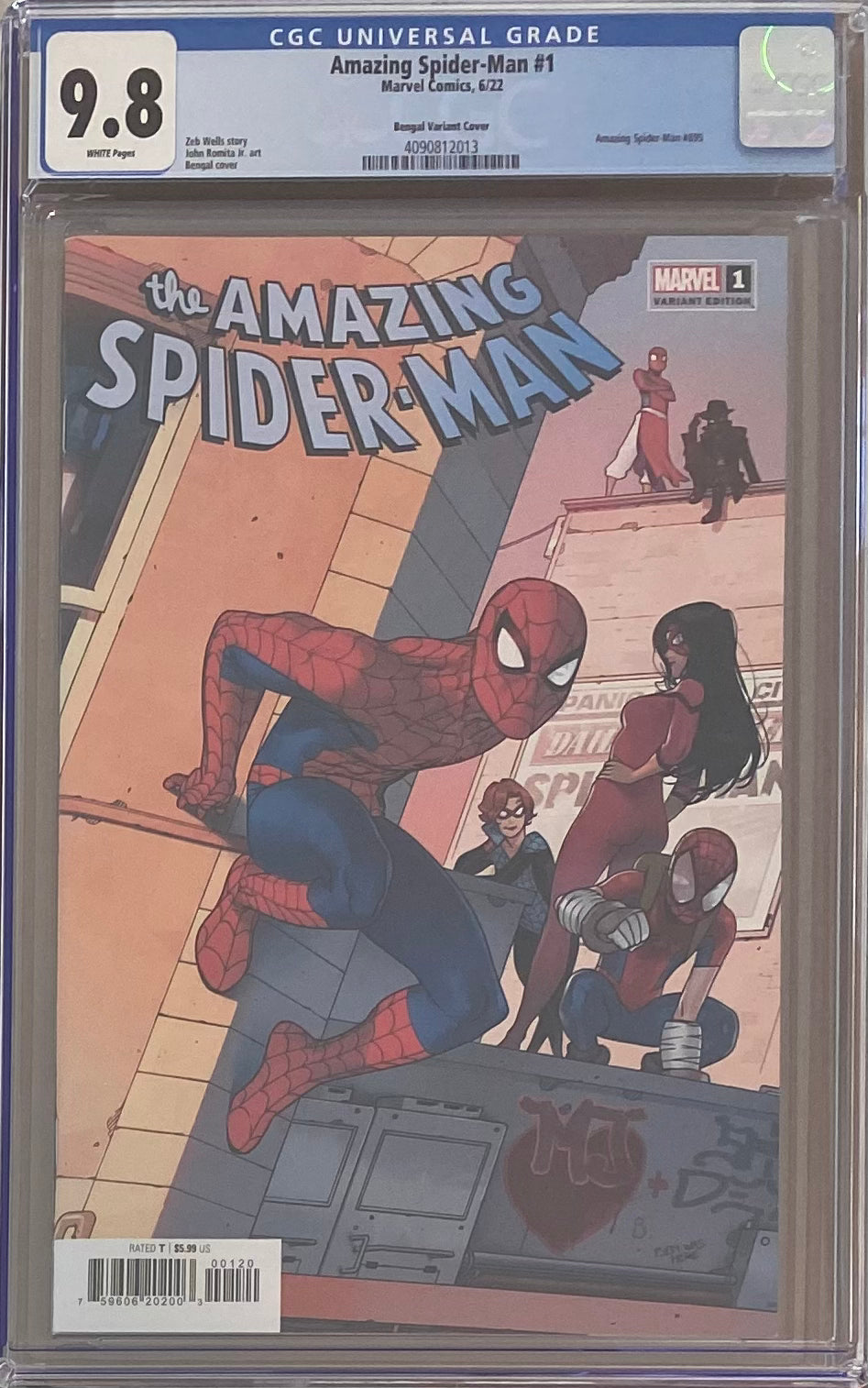 Amazing Spider-Man #1 Bengal Connecting Variant CGC 9.8