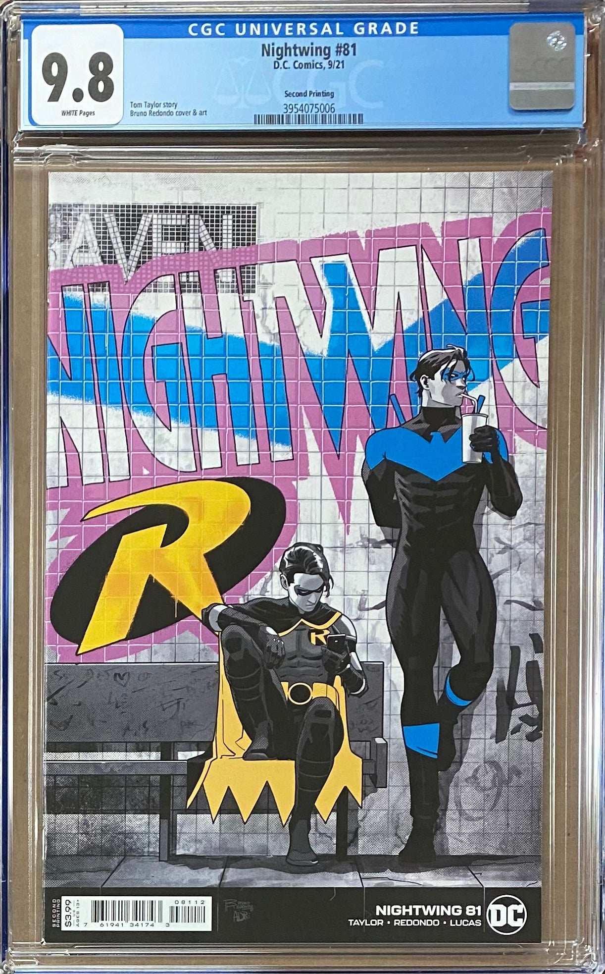 Nightwing #81 Second Printing CGC 9.8