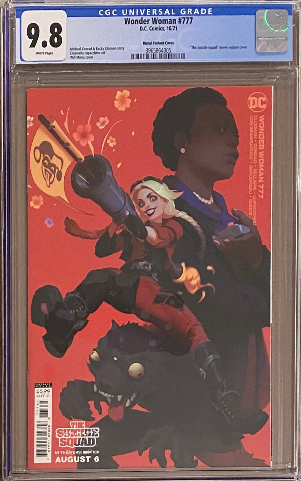 Wonder Woman #777 Murai Suicide Squad Variant CGC 9.8