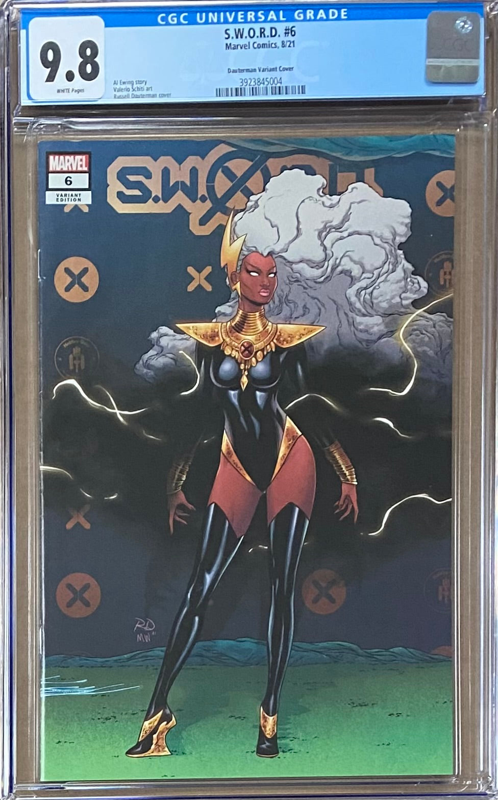 S.W.O.R.D. #6 Dauterman Hellfire Gala Connecting Variant CGC 9.8