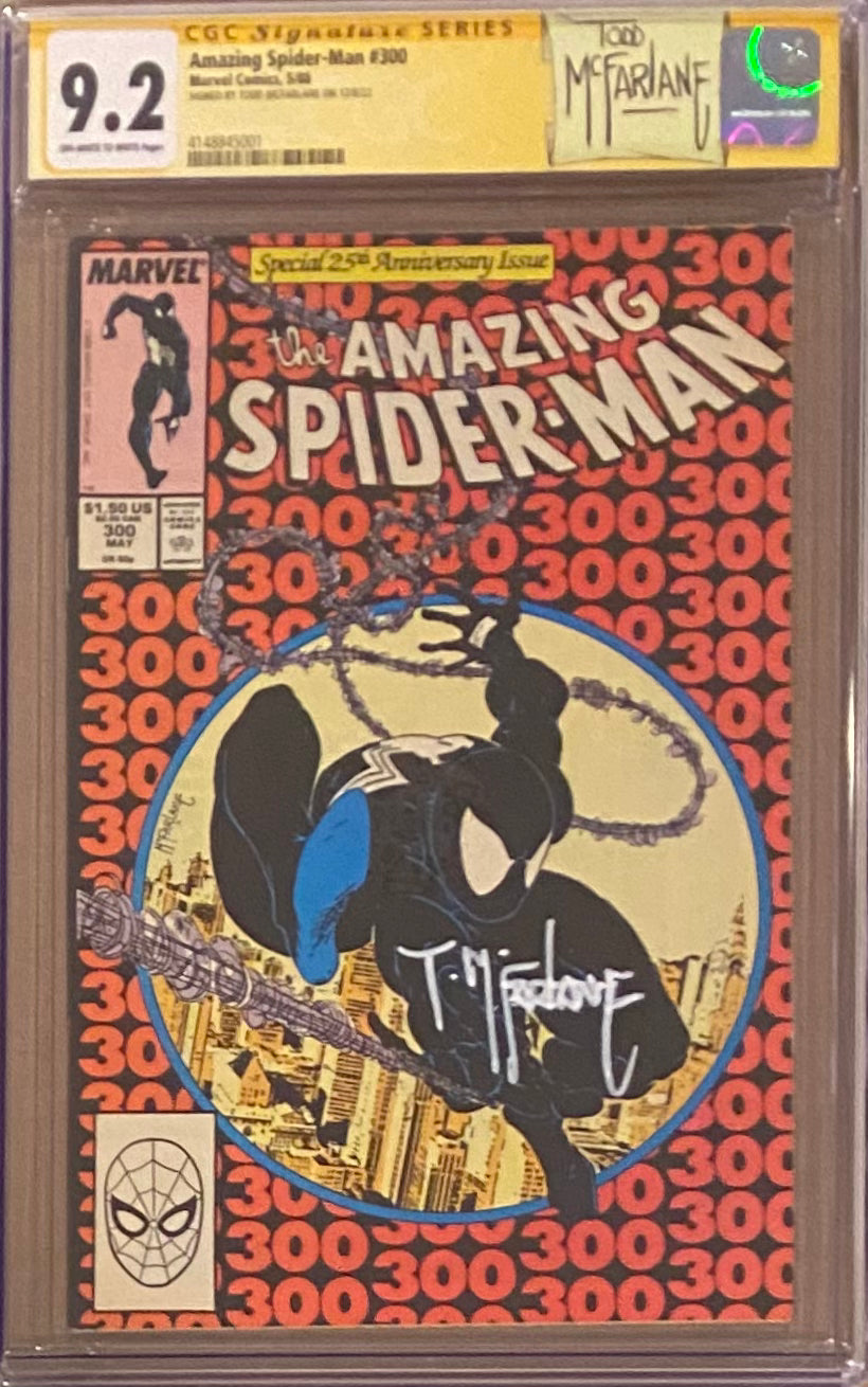 Amazing Spider-Man #300 CGC 9.2 SS - McFarlane
