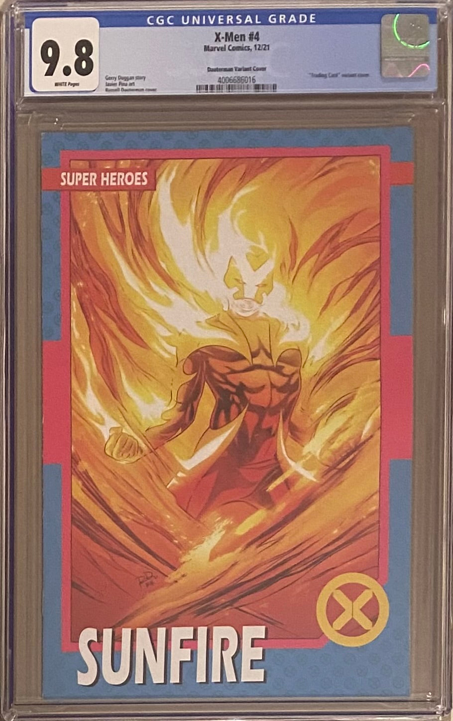 X-Men #4 Trading Card Variant CGC 9.8