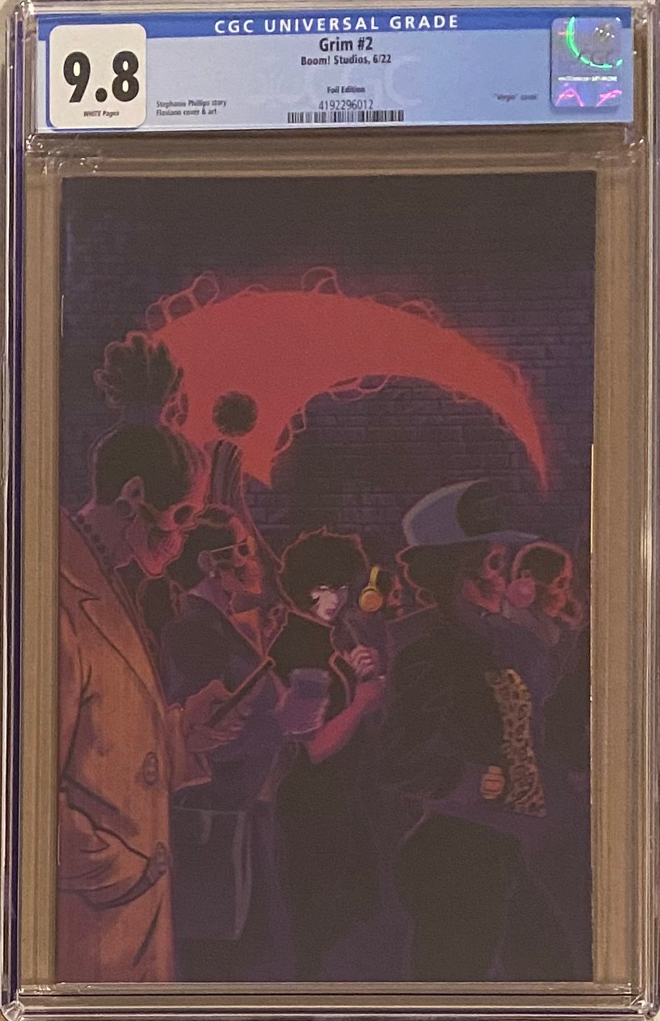 Grim #2 Foil Variant CGC 9.8