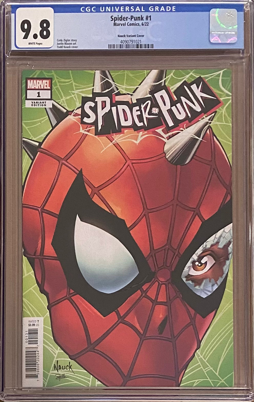 Spider-Punk #1 Nauck Variant CGC 9.8