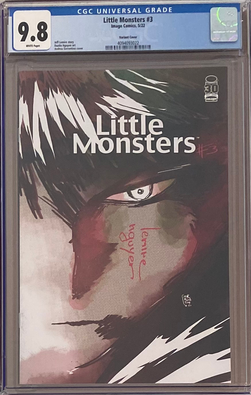 Little Monsters #3 Variant CGC 9.8