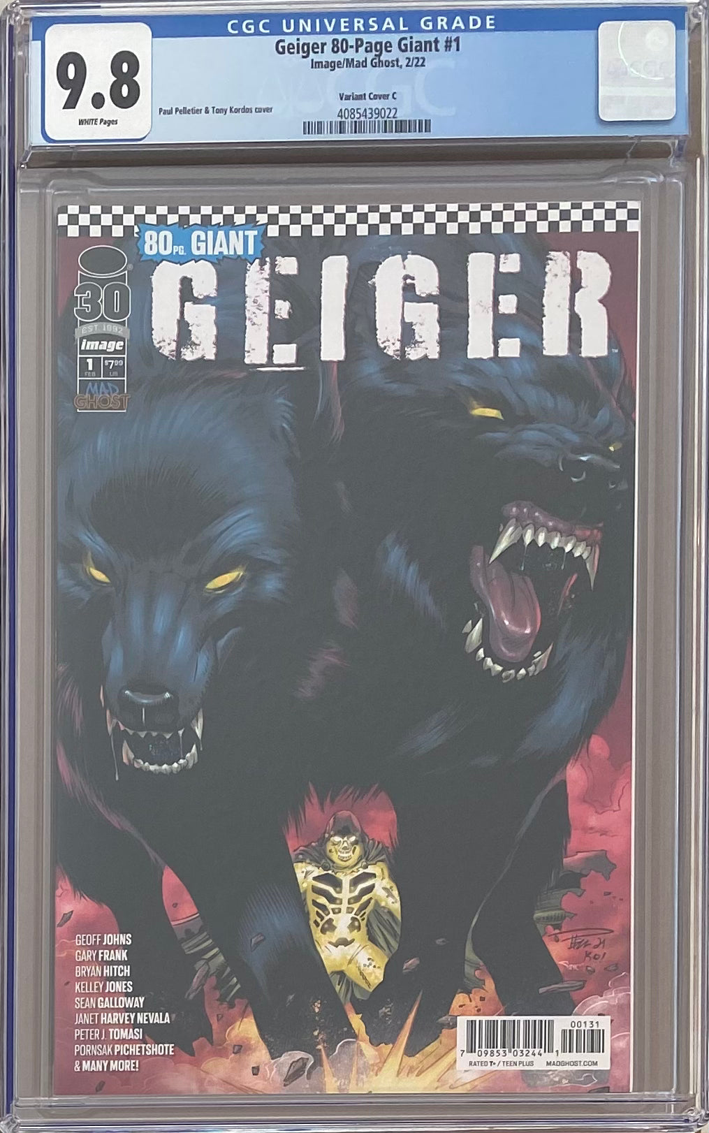 Geiger 80-Page Giant #1 Cover C Pelletier CGC 9.8