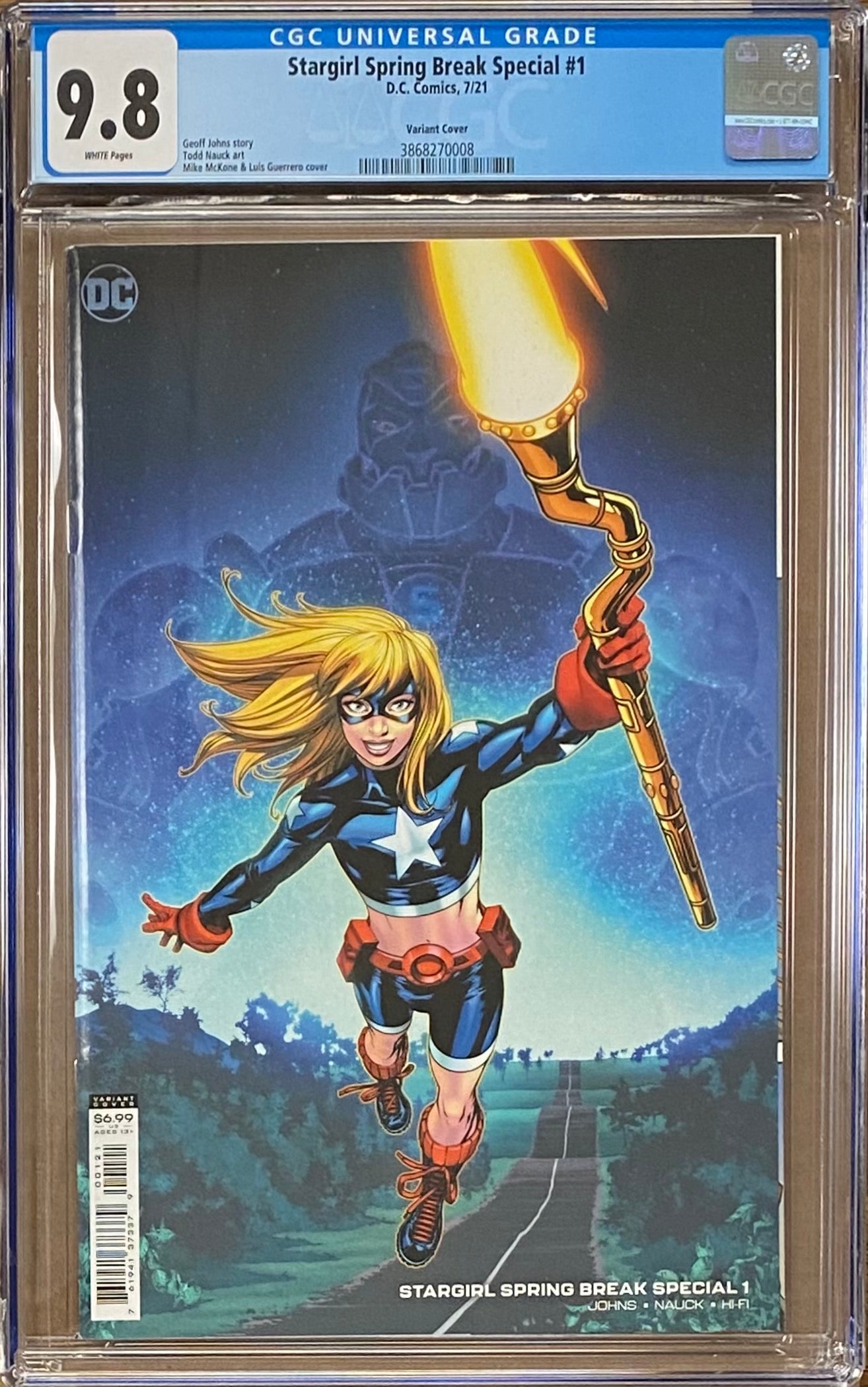 Stargirl Spring Break Special #1 Variant CGC 9.8