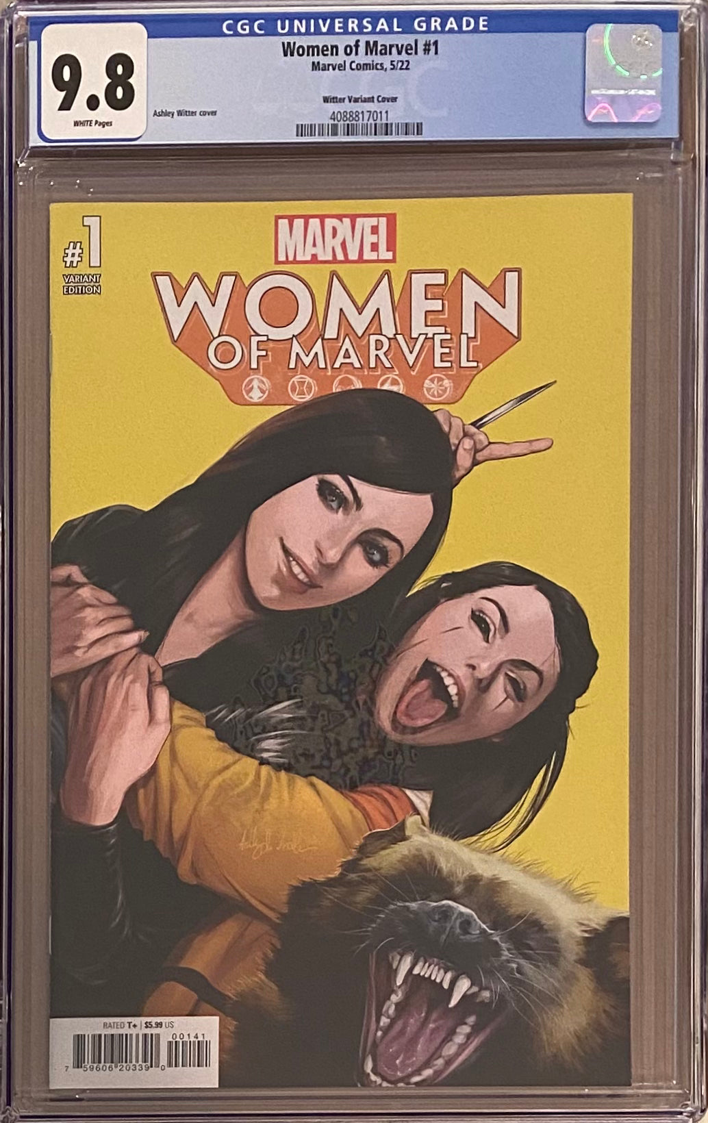 Women of Marvel #1 Witter Variant CGC 9.8