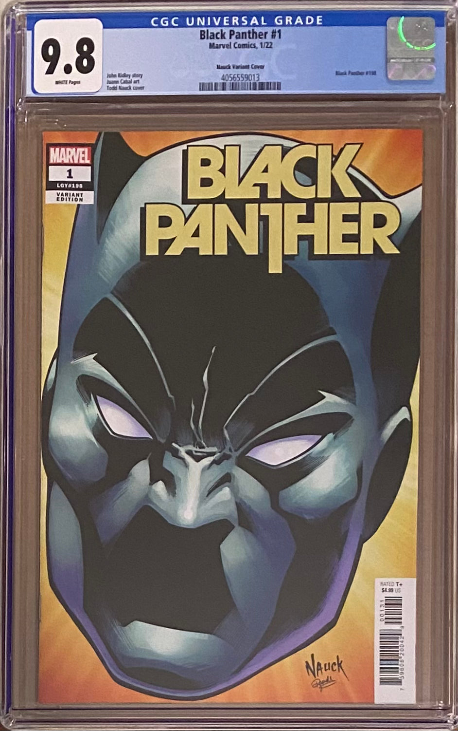 Black Panther #1 Nauck Variant CGC 9.8