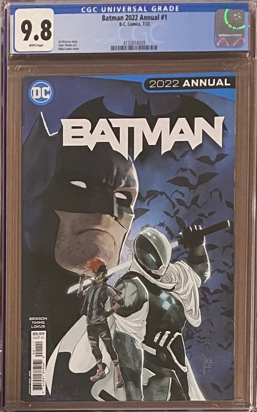 Batman 2022 Annual #1 CGC 9.8 - First Grey Wolf