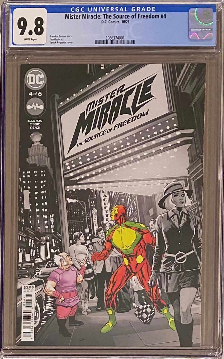 Mister Miracle: The Source of Freedom #4 CGC 9.8