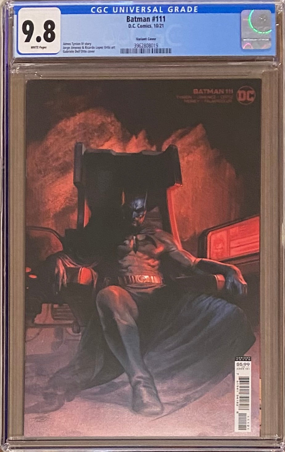 Batman #111 Dell'Otto Variant CGC 9.8