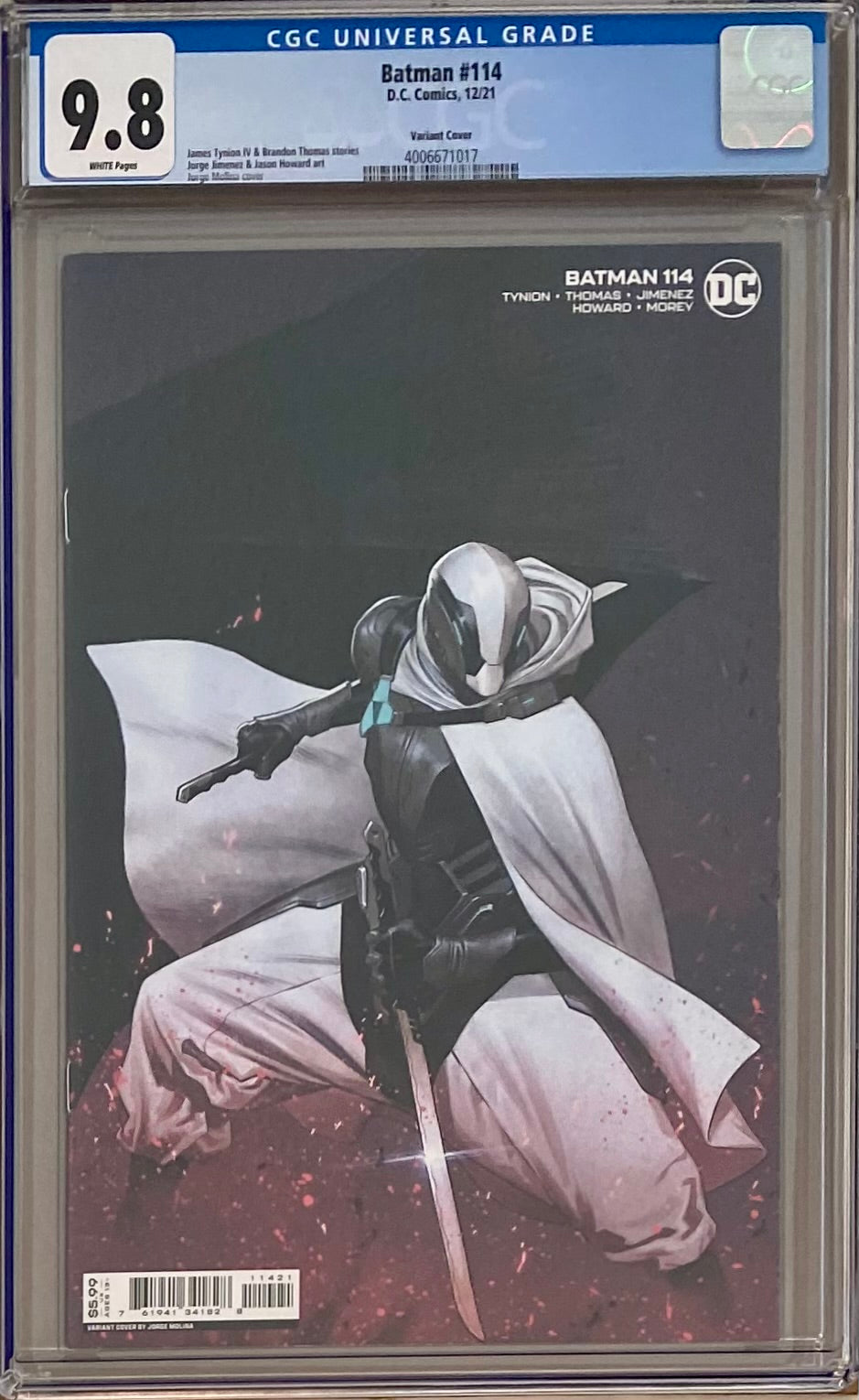 Batman #114 Variant CGC 9.8