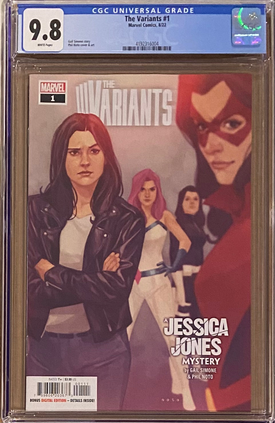 The Variants #1 CGC 9.8