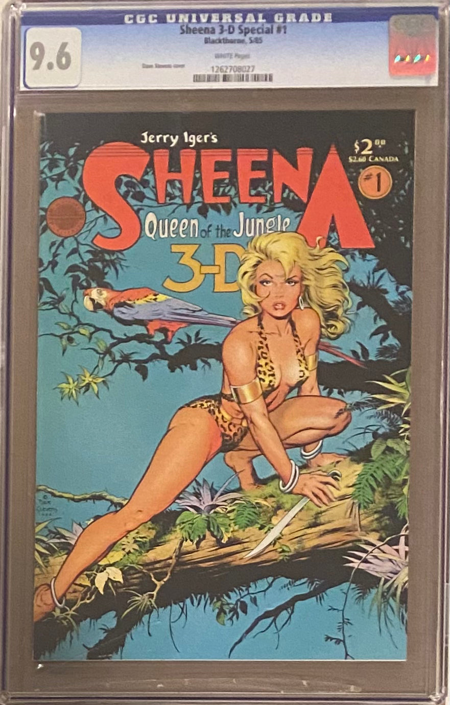 Sheena 3-D Special #1 CGC 9.6