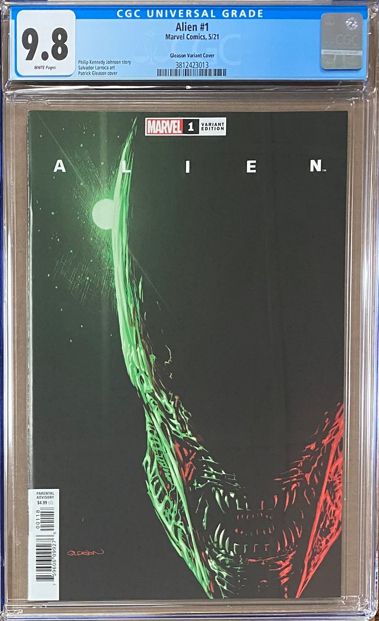 Alien #1 Gleason Variant CGC 9.8