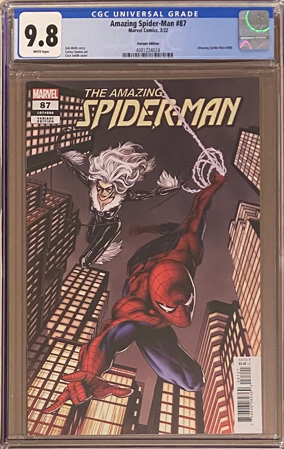 Amazing Spider-Man #87 Variant CGC 9.8