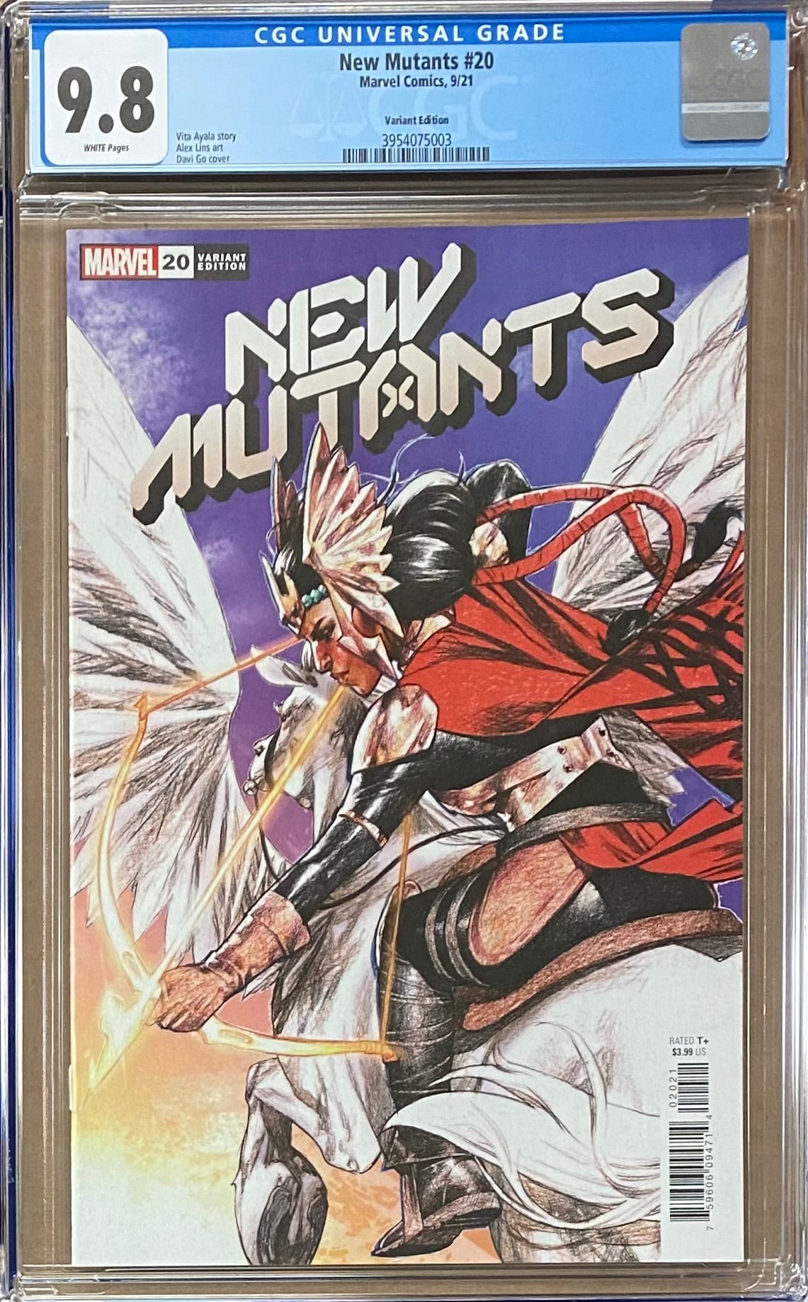 New Mutants #20 Variant CGC 9.8