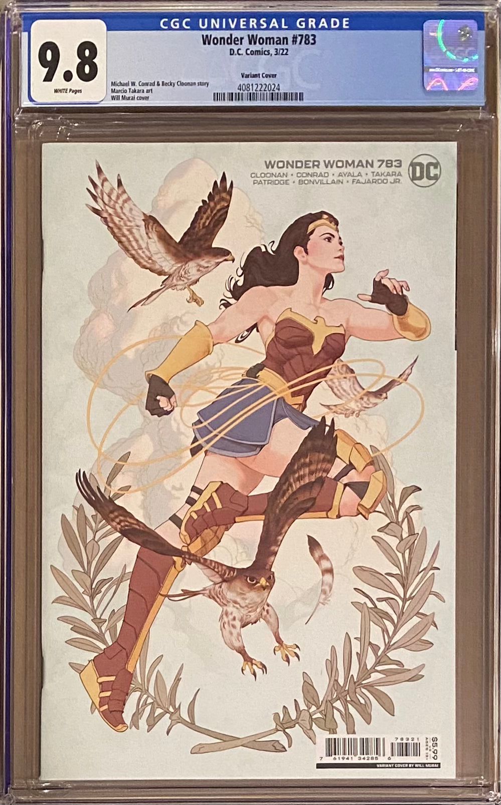 Wonder Woman #783 Variant CGC 9.8