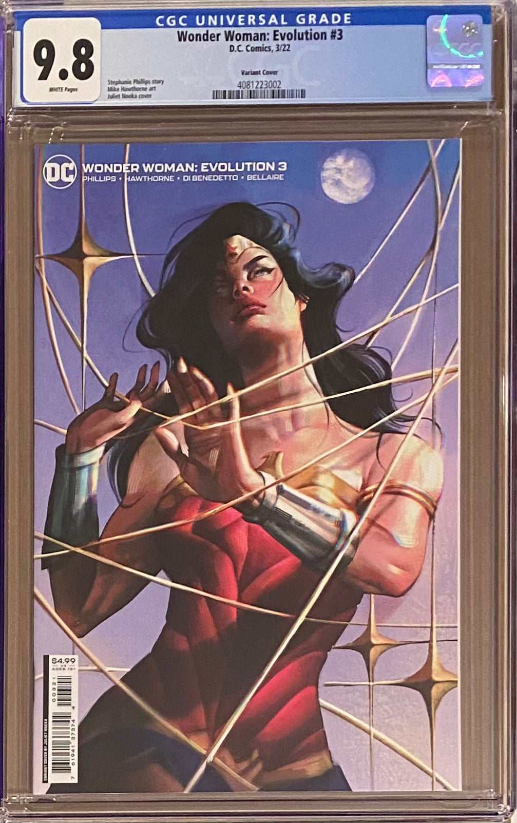 Wonder Woman: Evolution #3 Variant CGC 9.8