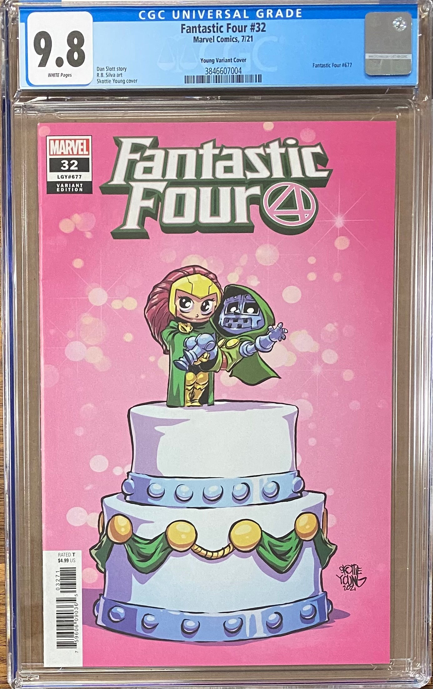Fantastic Four #32 Young Variant CGC 9.8