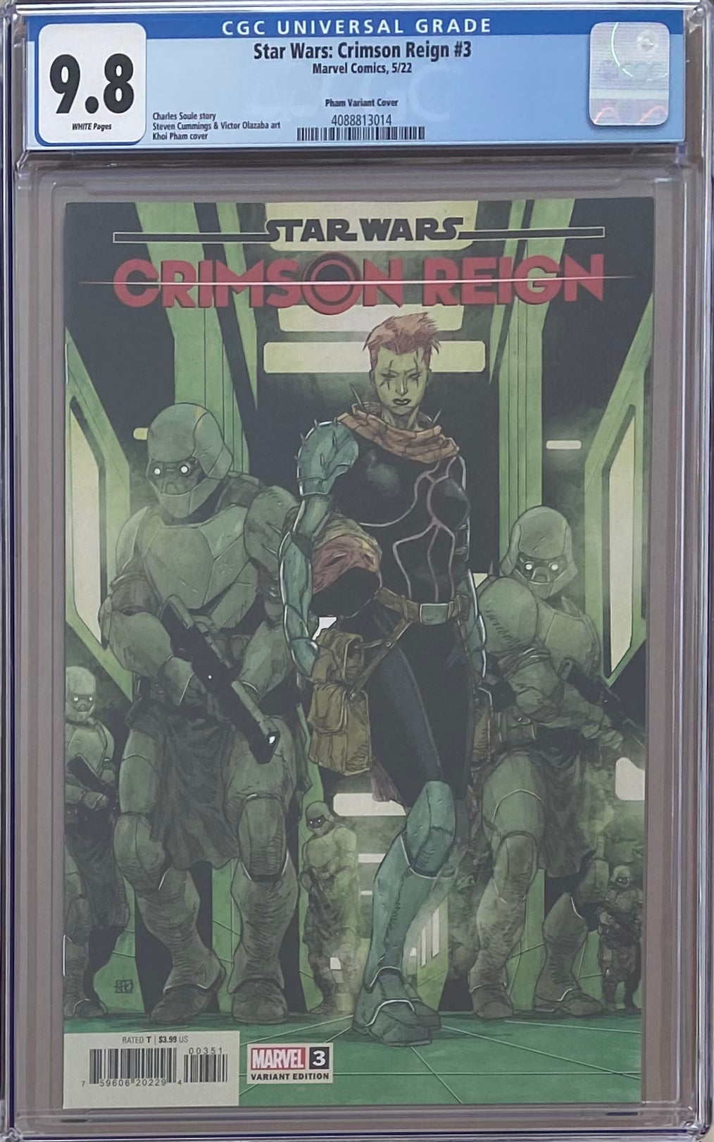 Star Wars: Crimson Reign #3 Pham Variant CGC 9.8
