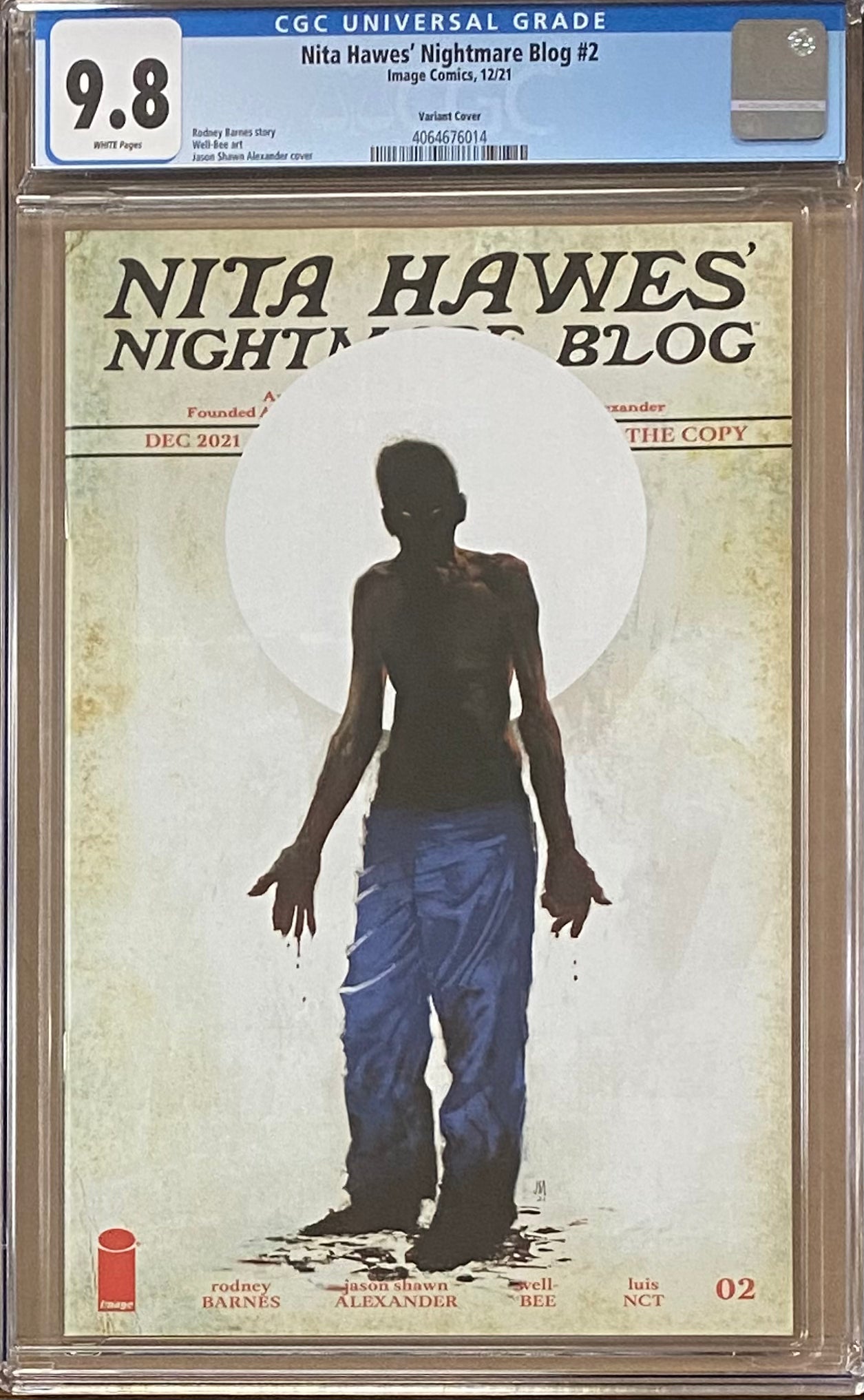 Nita Hawes' Nightmare Blog #2 Alexander Variant CGC 9.8