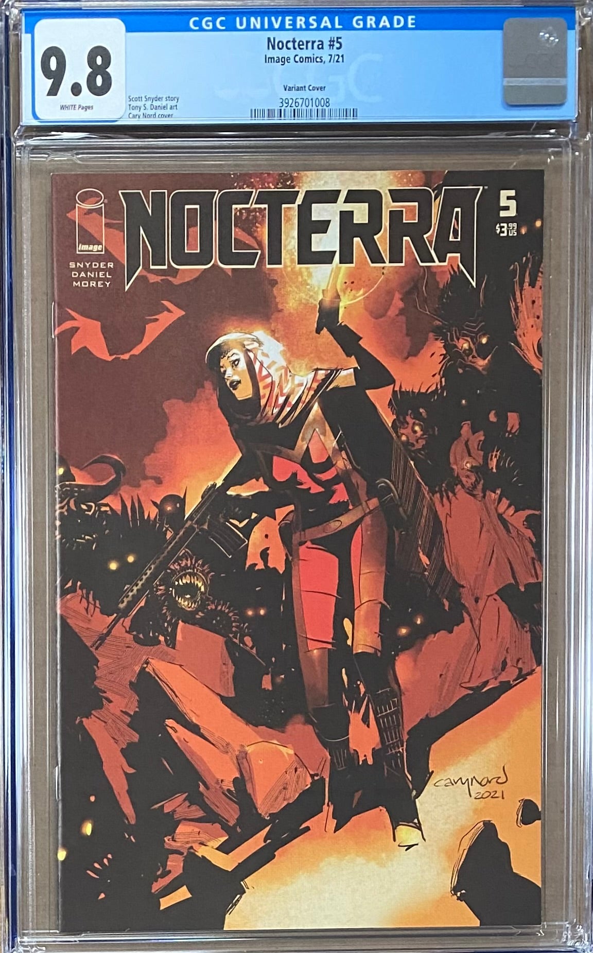 Nocterra #5 Nord Variant CGC 9.8