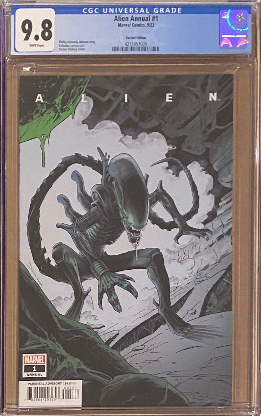 Alien Annual #1 Variant CGC 9.8