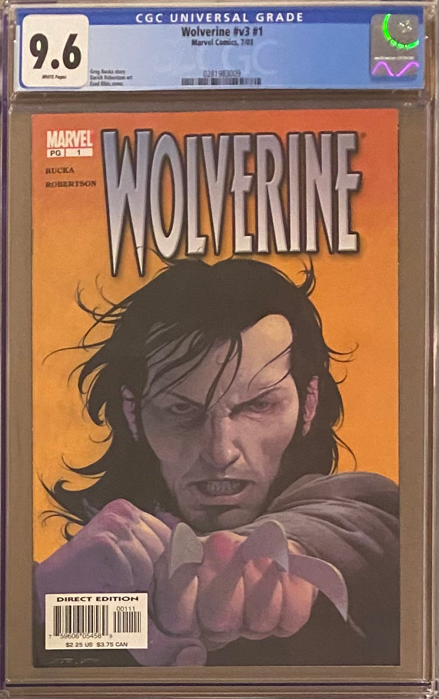 Wolverine #v3 #1 CGC 9.6