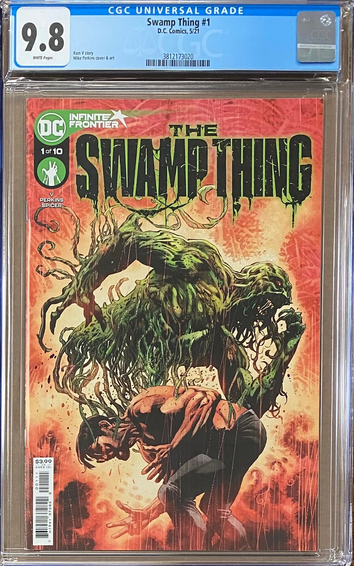 Swamp Thing #1 CGC 9.8