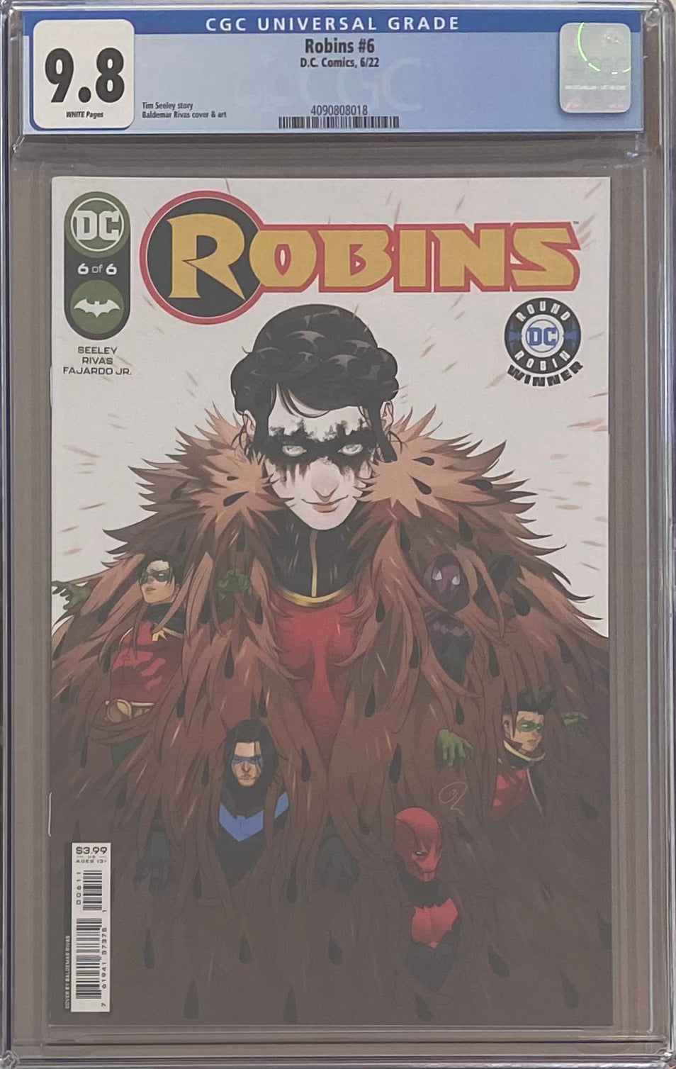 Robins #6 CGC 9.8