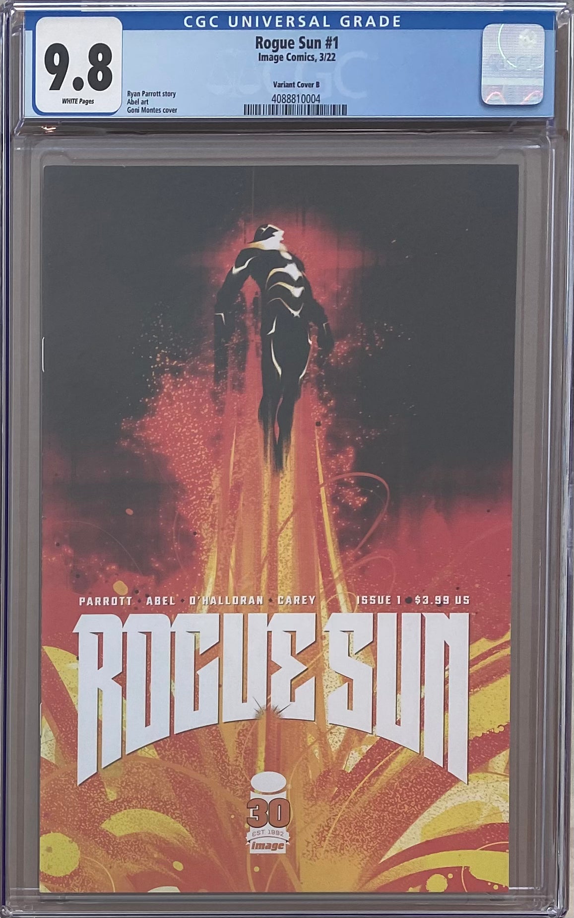 Rogue Sun #1 Variant CGC 9.8