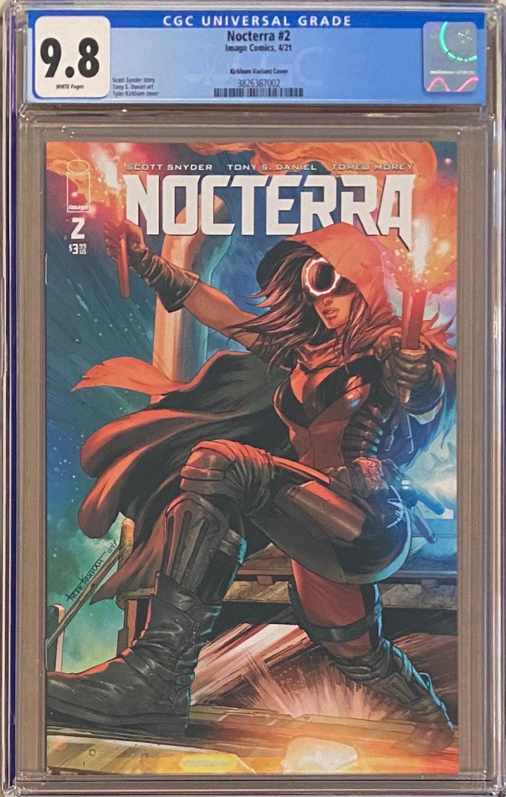 Nocterra #2 Kirkham Variant CGC 9.8