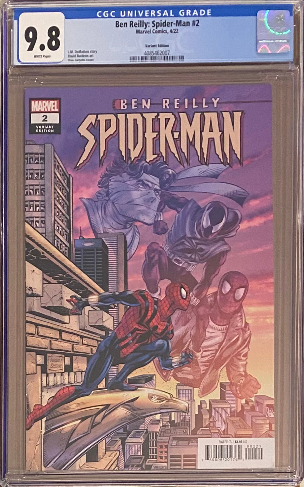 Ben Reilly: Spider-Man #2 Variant CGC 9.8