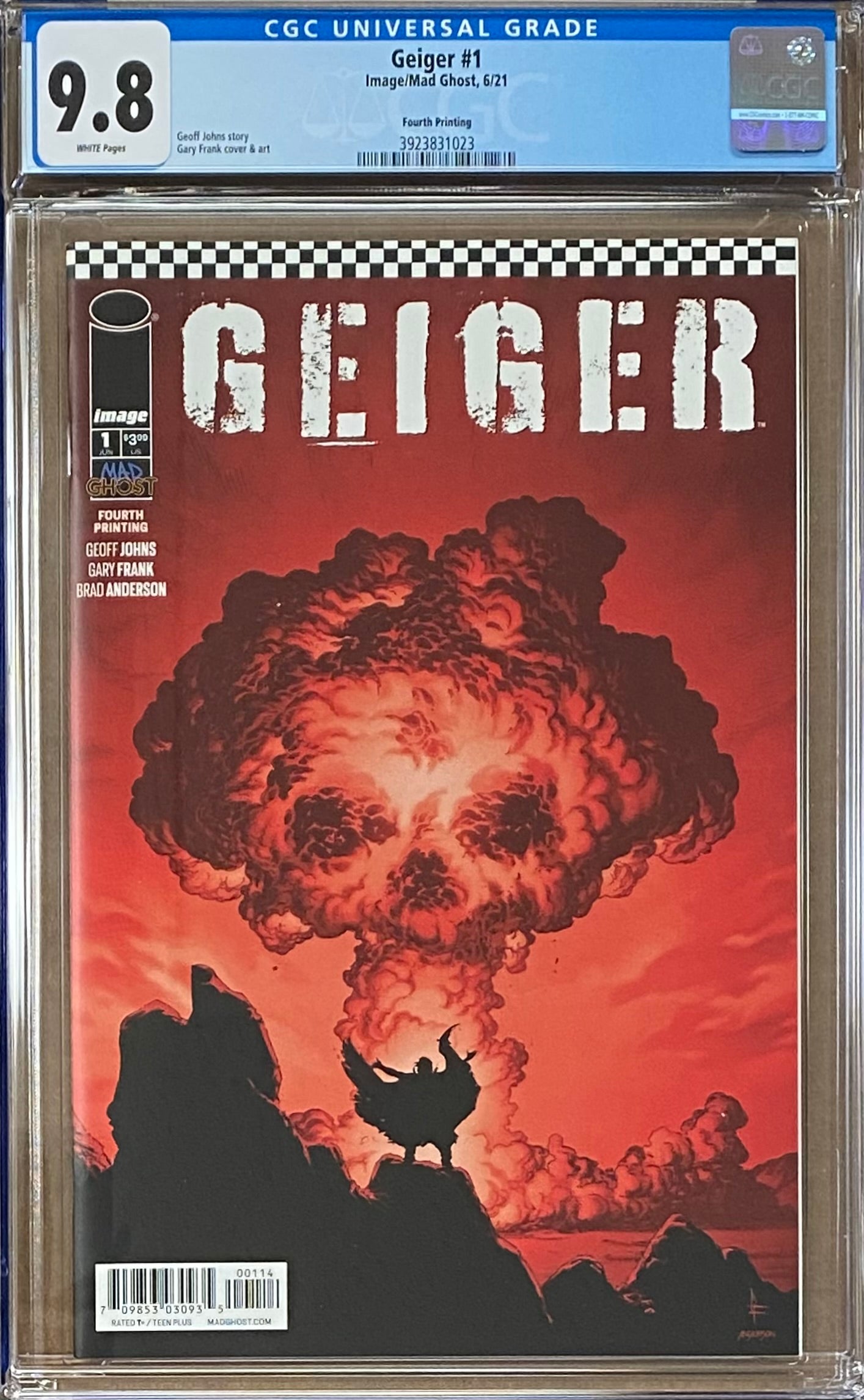 Geiger #1 Fourth Printing CGC 9.8