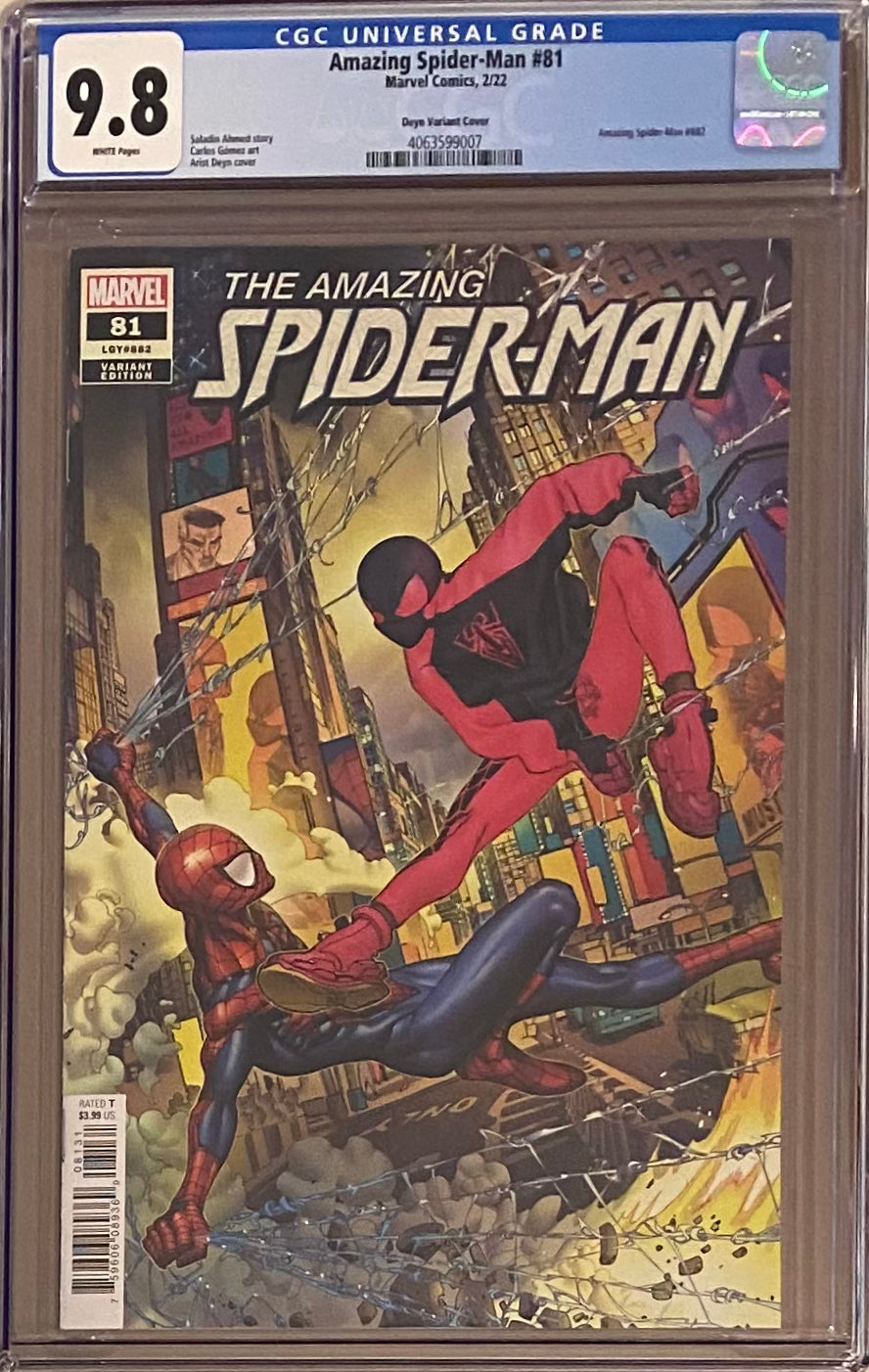 Amazing Spider-Man #81 Deyn Variant CGC 9.8