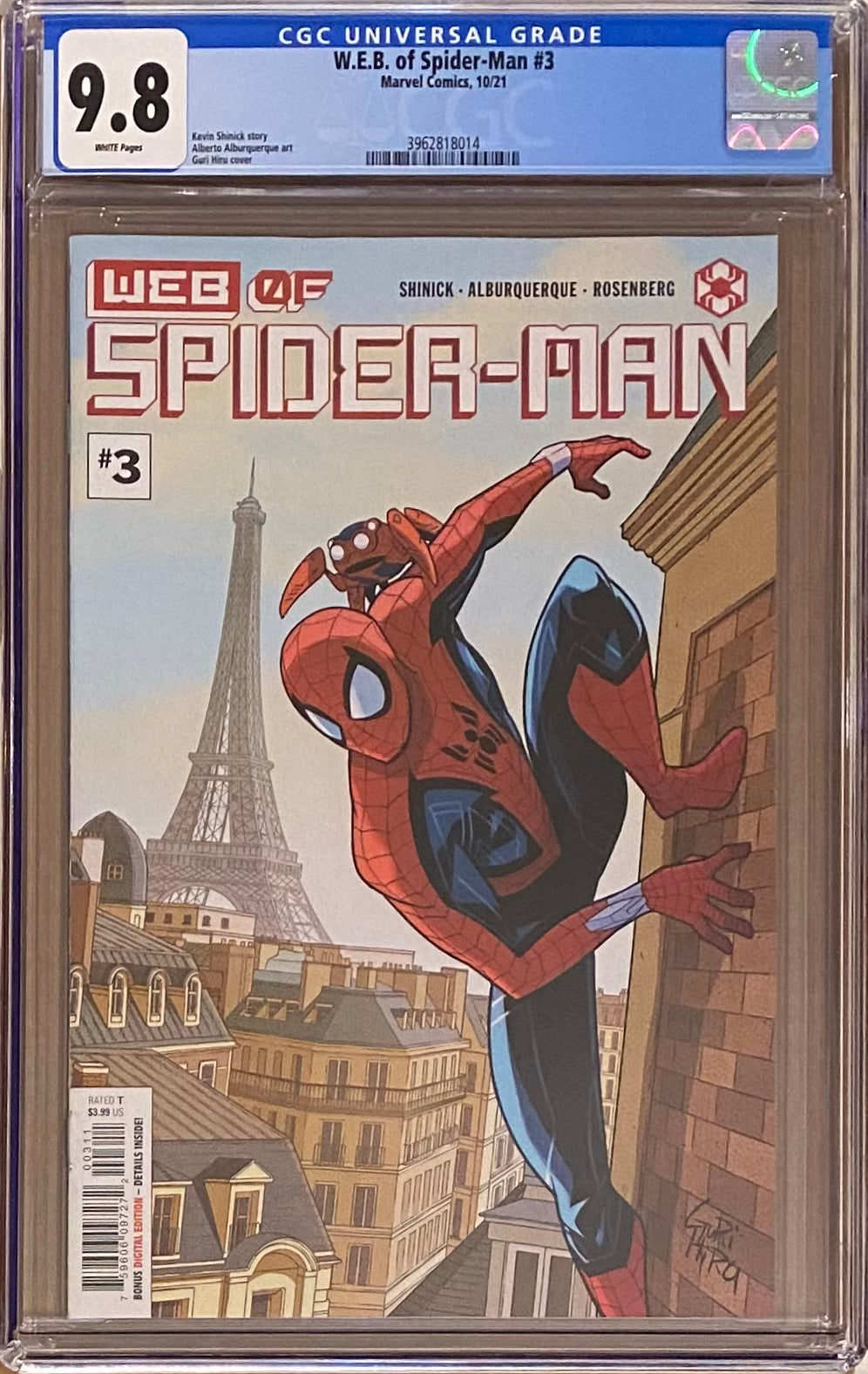 Web of Spider-Man #3 CGC 9.8