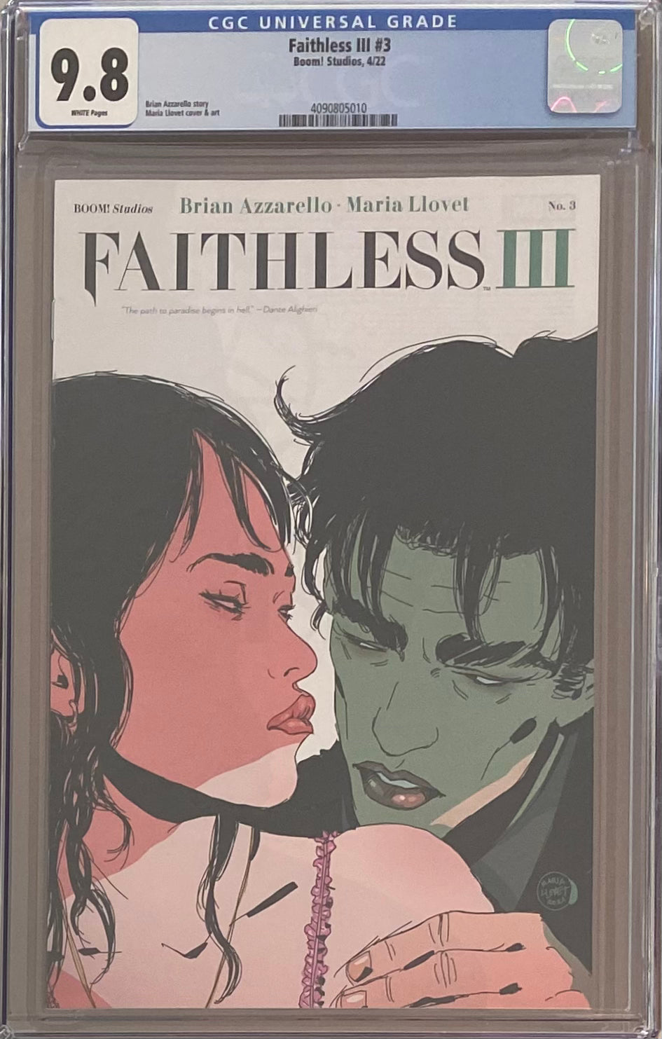 Faithless III #3 CGC 9.8