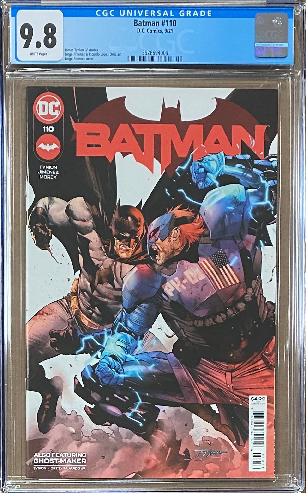 Batman #110 CGC 9.8