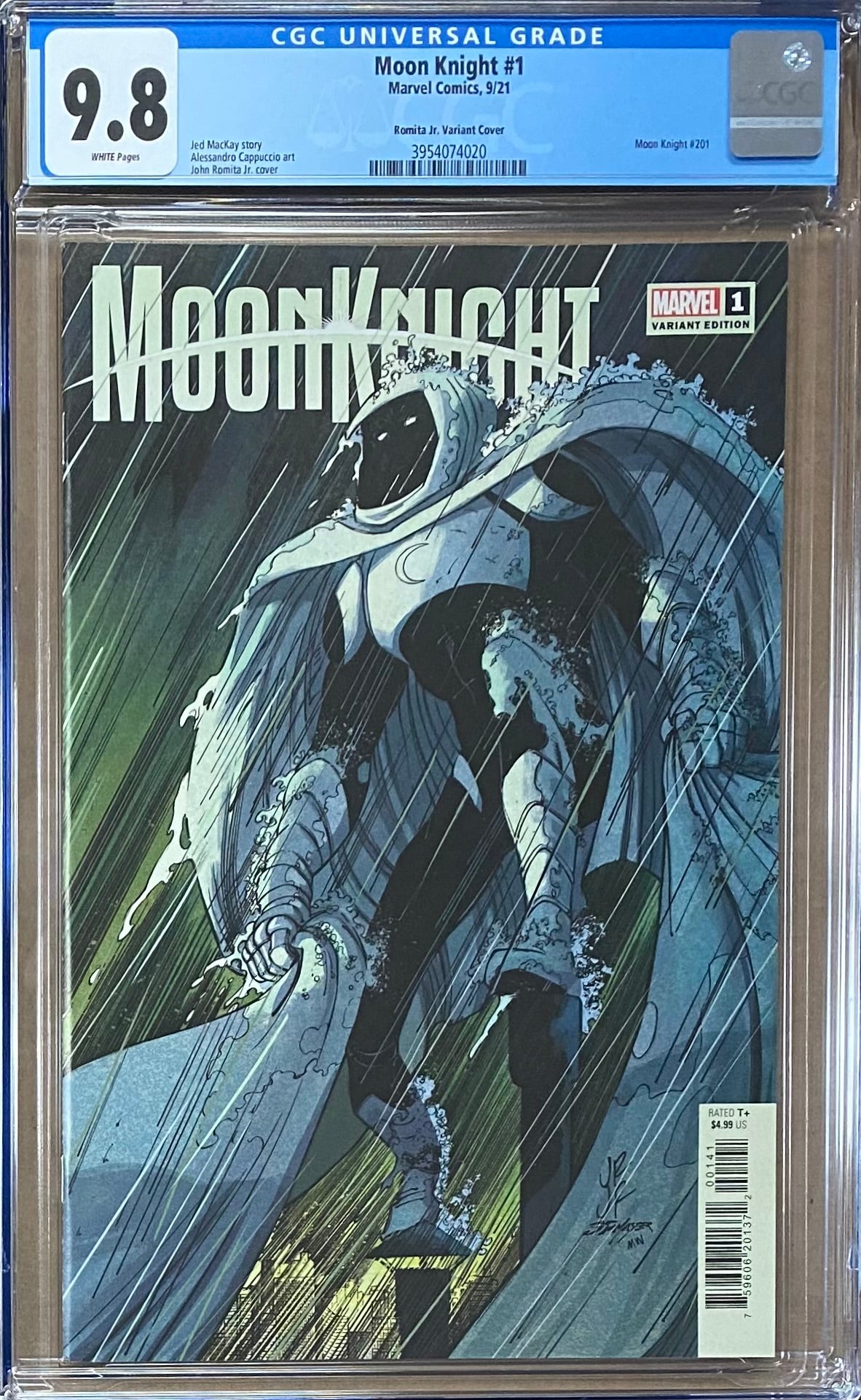 Moon Knight #1 Romita Jr. Variant CGC 9.8