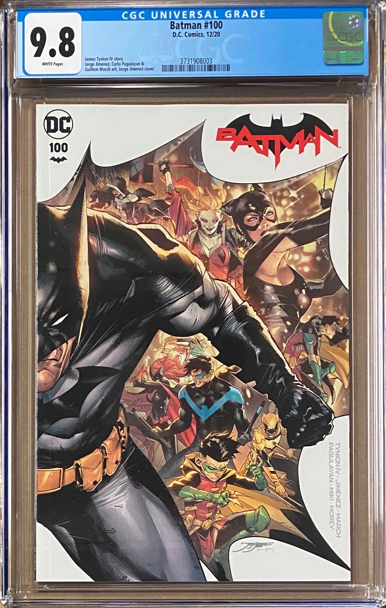 Batman #100 CGC 9.8 - Wraparound Cover