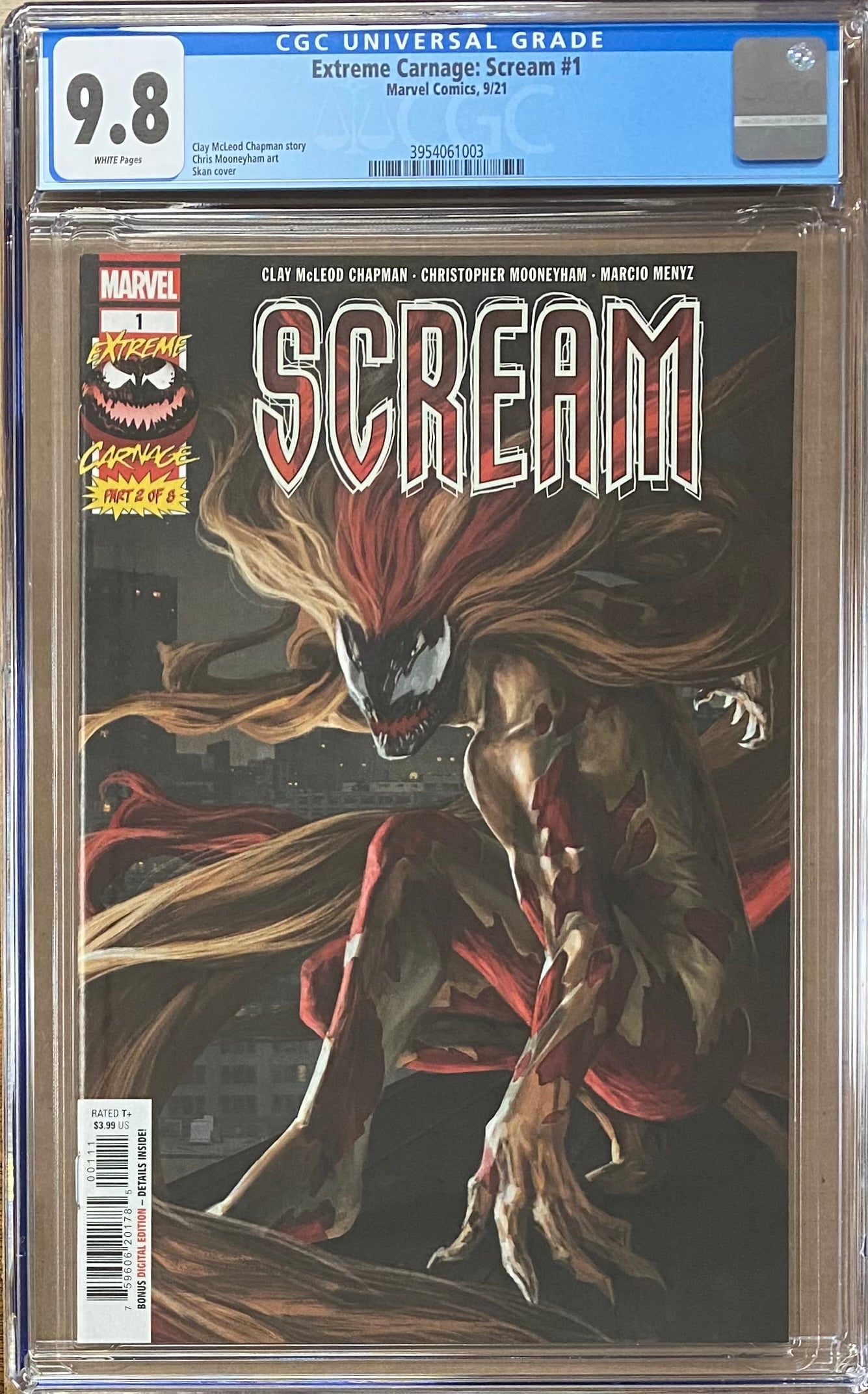 Extreme Carnage: Scream #1 CGC 9.8