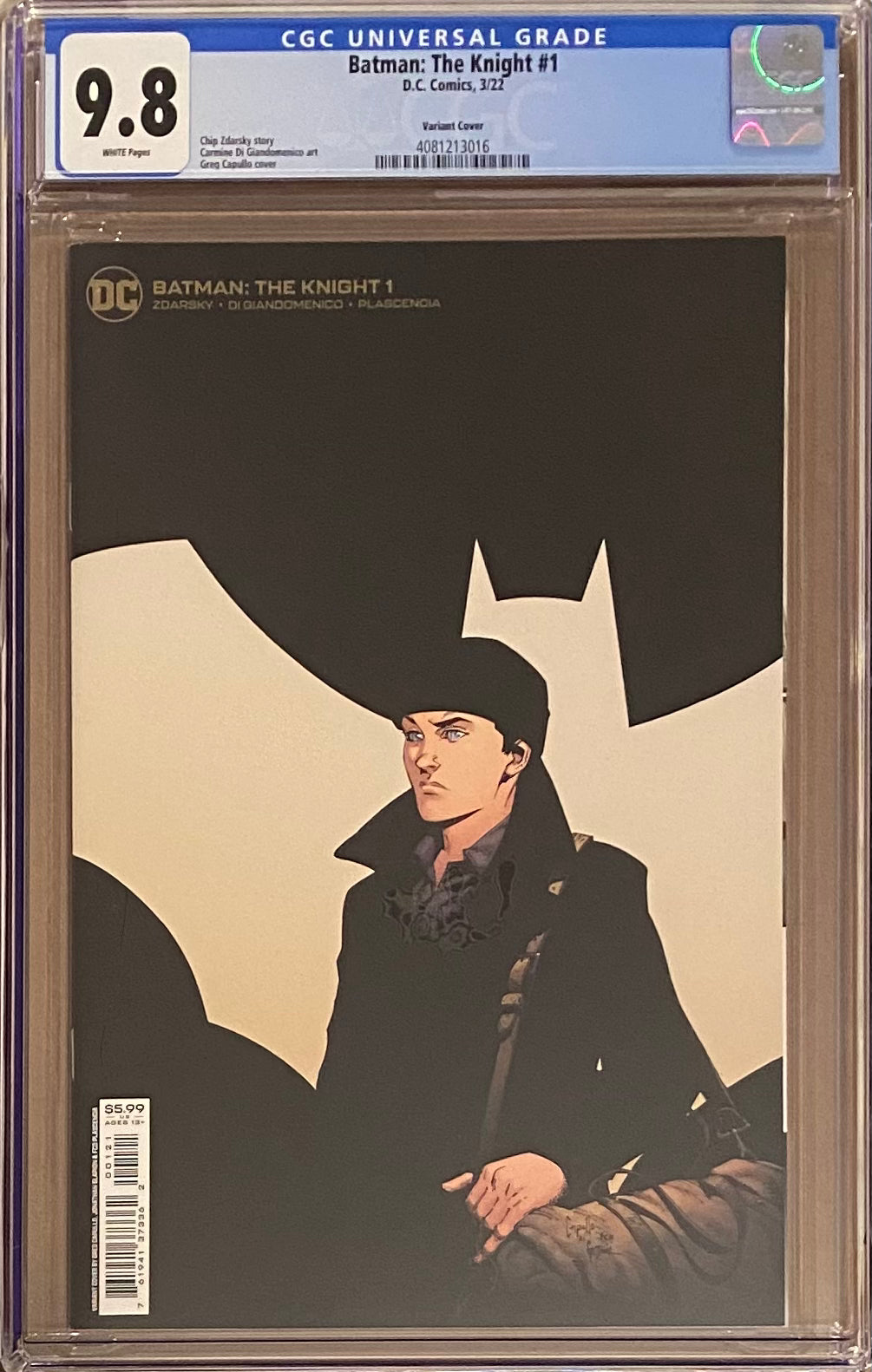 Batman: The Knight #1 Capullo Variant CGC 9.8