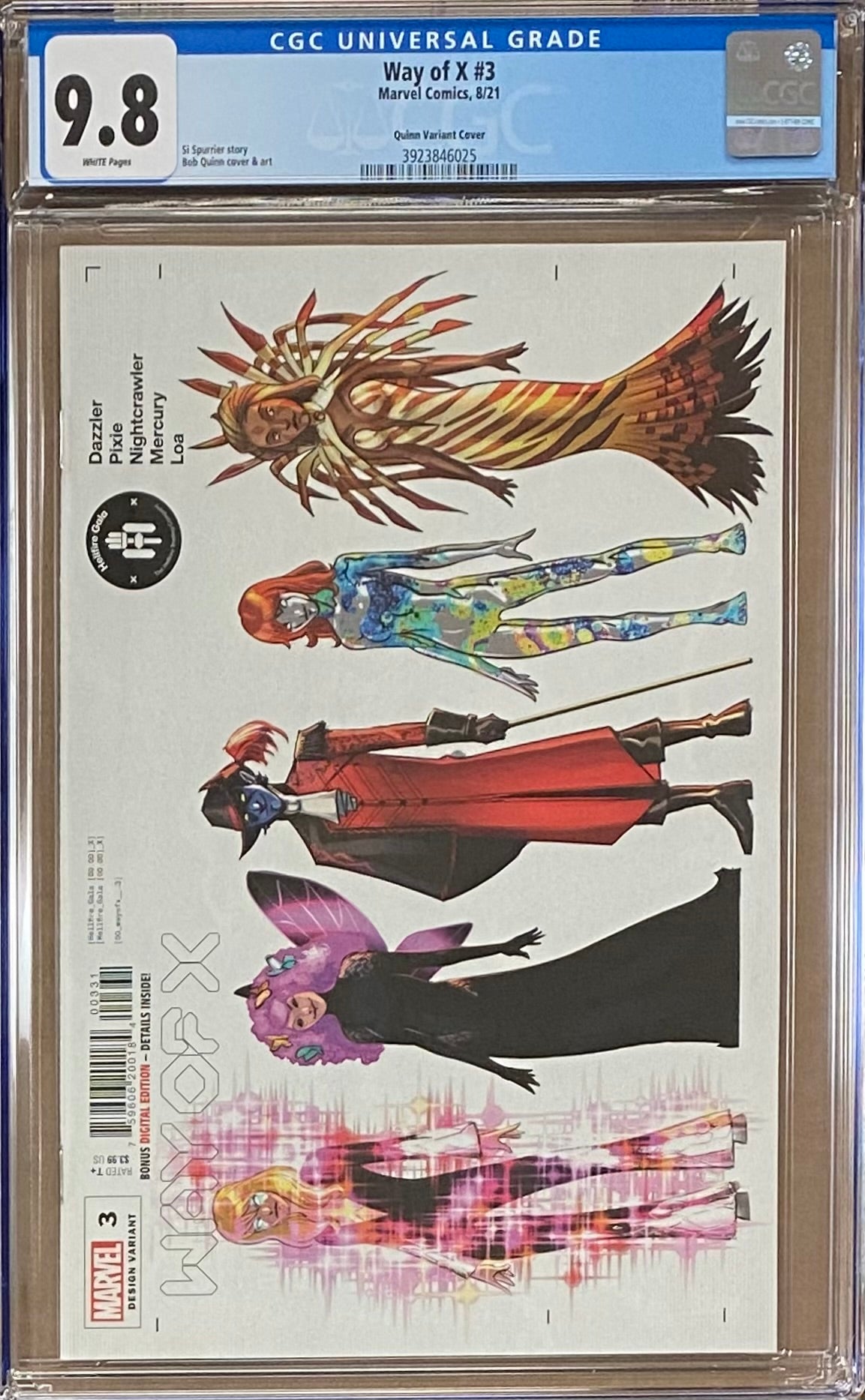 Way of X #3 Hellfire Gala Design Variant CGC 9.8