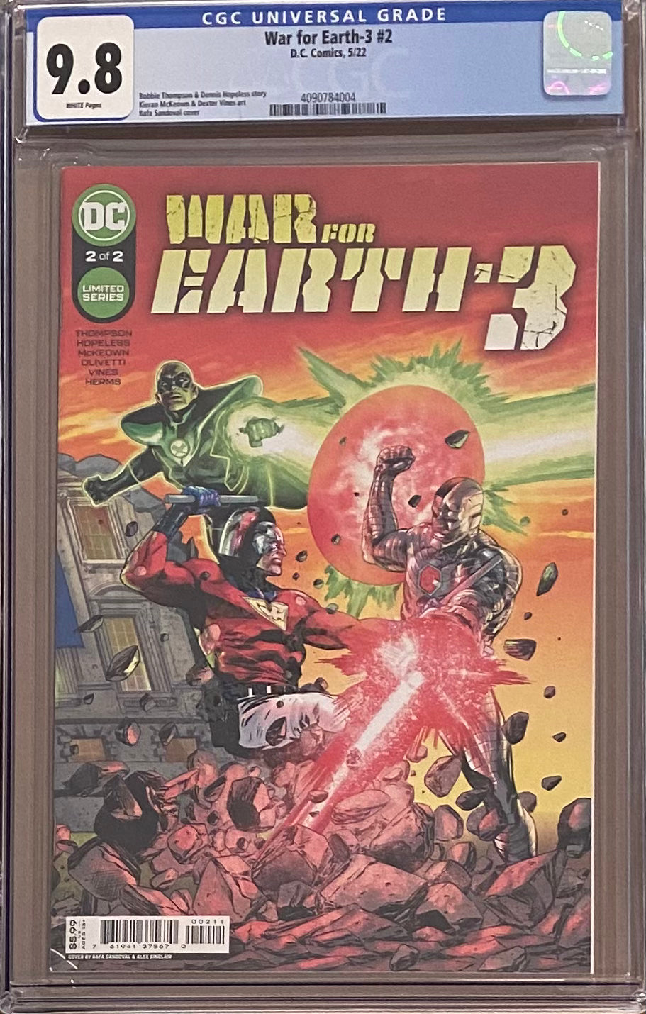 War For Earth-3 #2 CGC 9.8