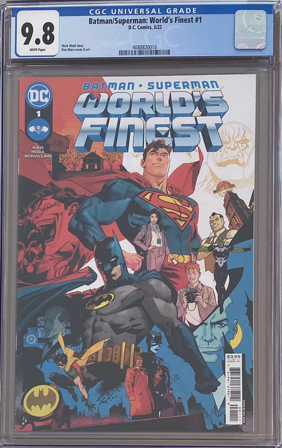 Batman/Superman: World's Finest #1 CGC 9.8