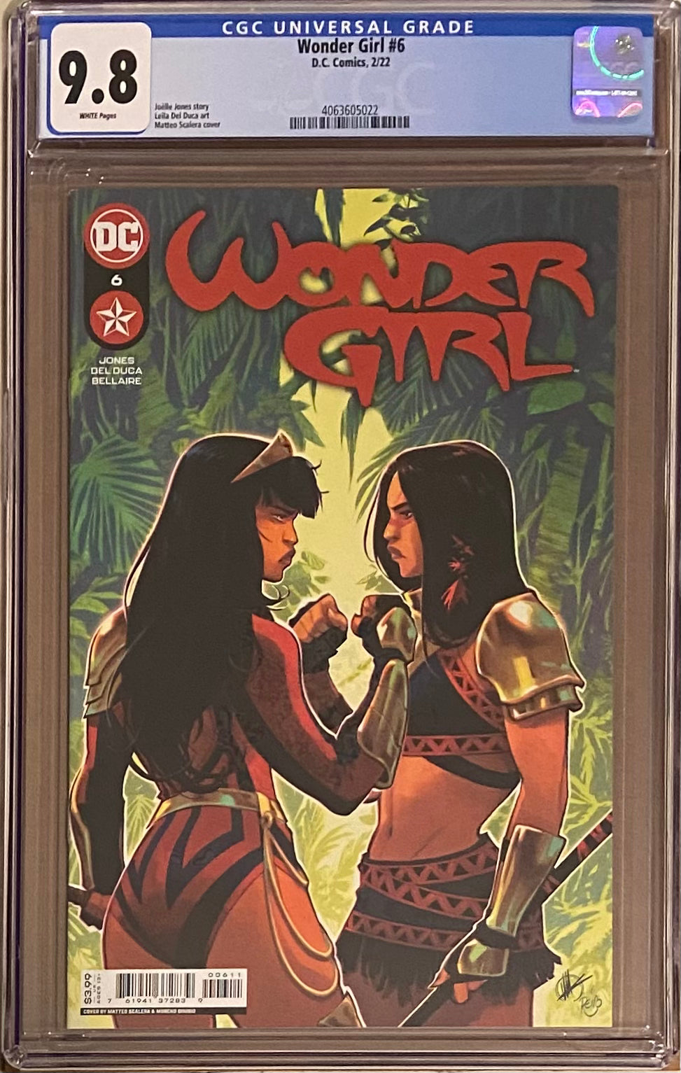 Wonder Girl #6 CGC 9.8